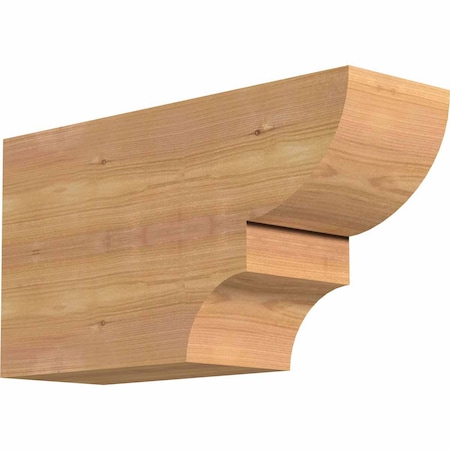 Ekena Millwork Ridgewood Smooth Rafter Tail, Western Red Cedar, 5 1/2"W x 10"H x 18"L RFT06X10X18RID00SWR
